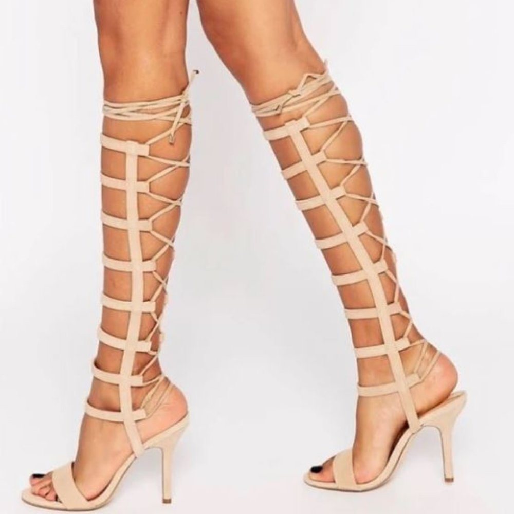 Aldo Hastina-32 Gladiator Lace Up High Heel Sandal